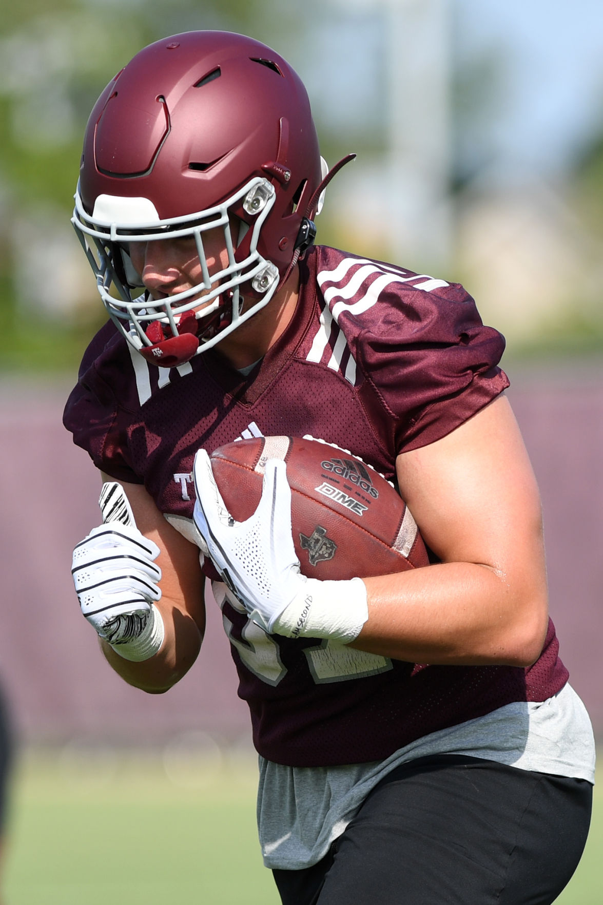 Texas A&M football practice